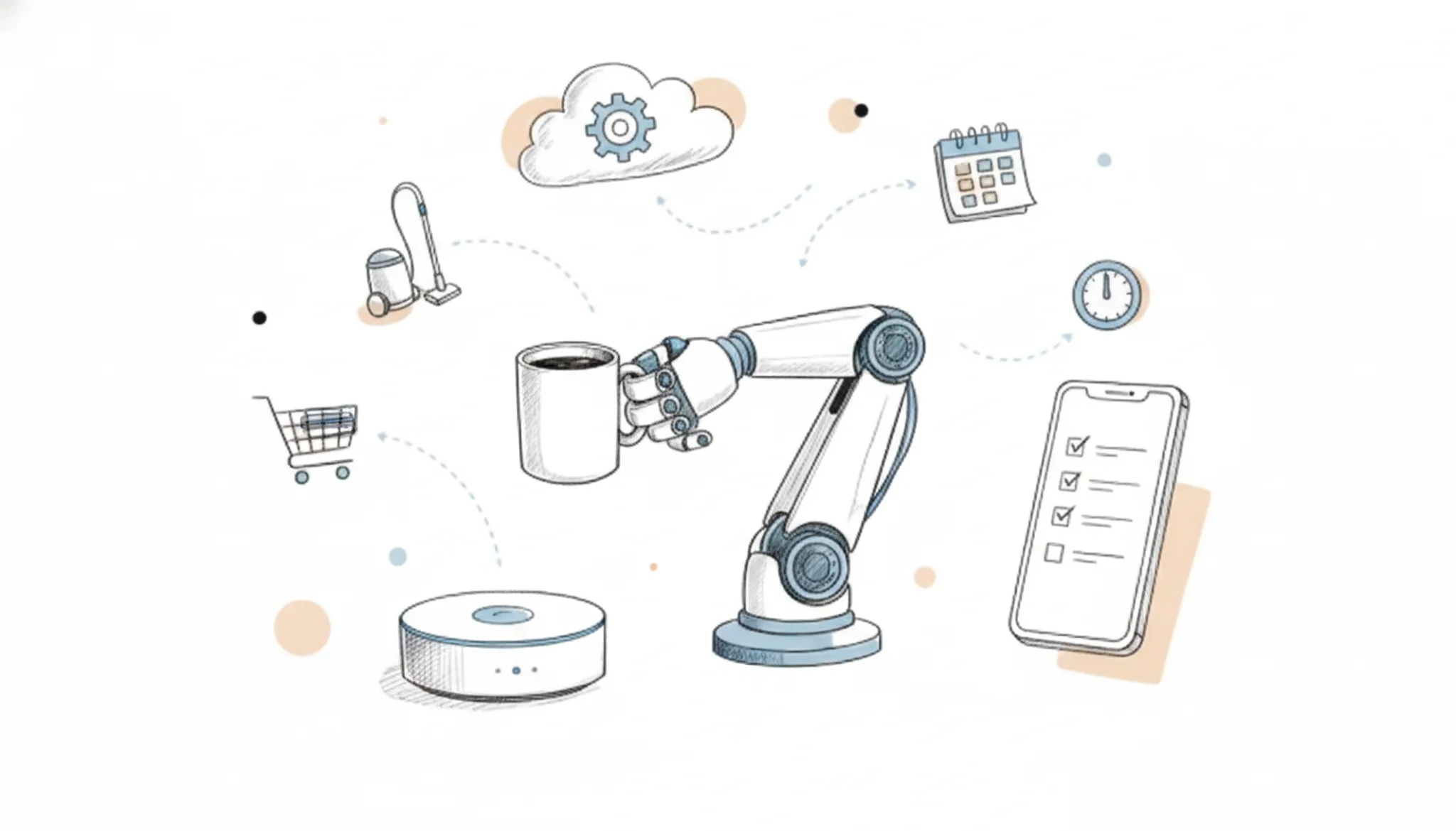 Beste AI-tools om dagelijkse taken te automatiseren voor MKB visual summary