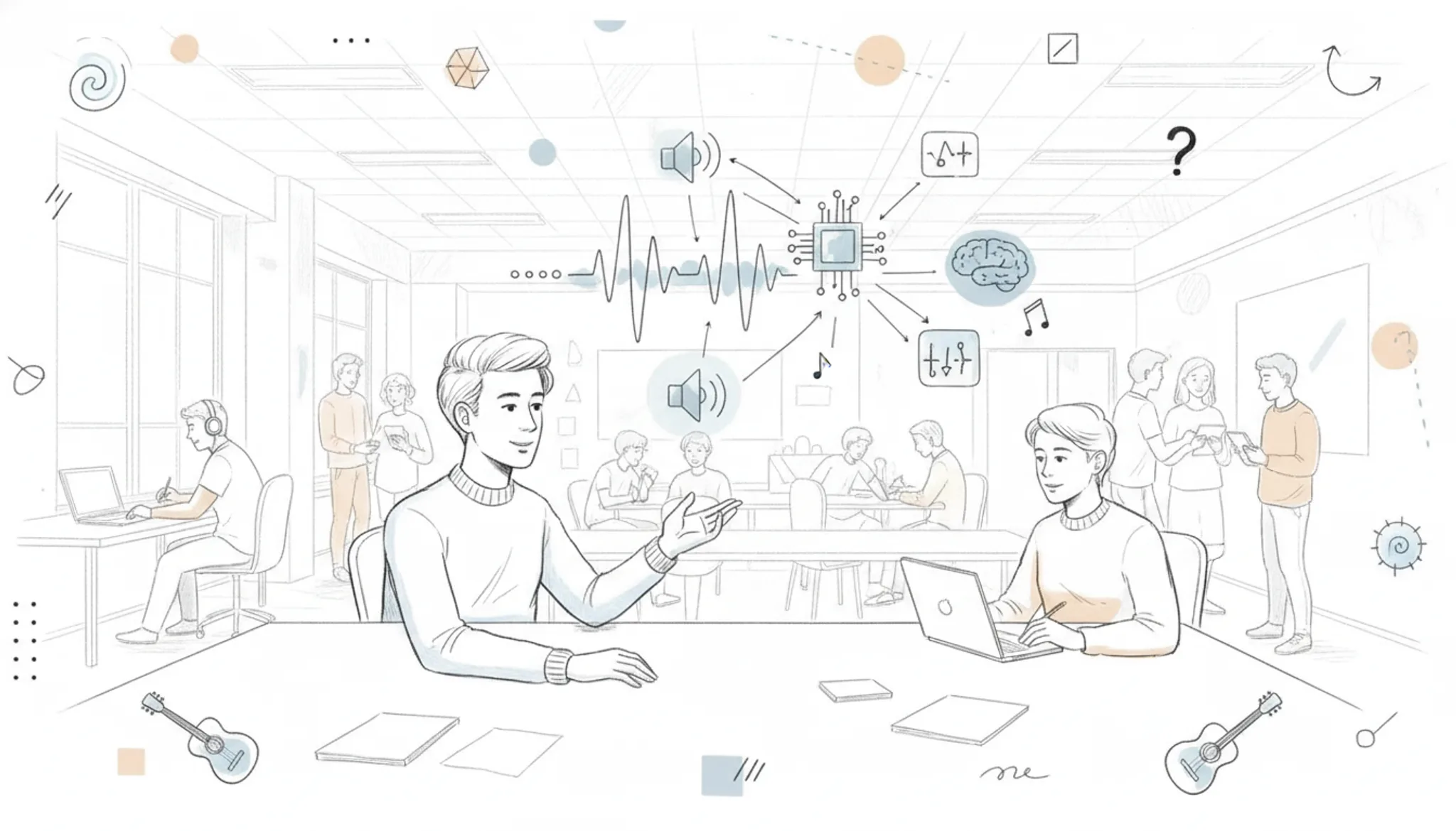 8 Manieren waarop experts AI inzetten voor muziekcreatie visual summary