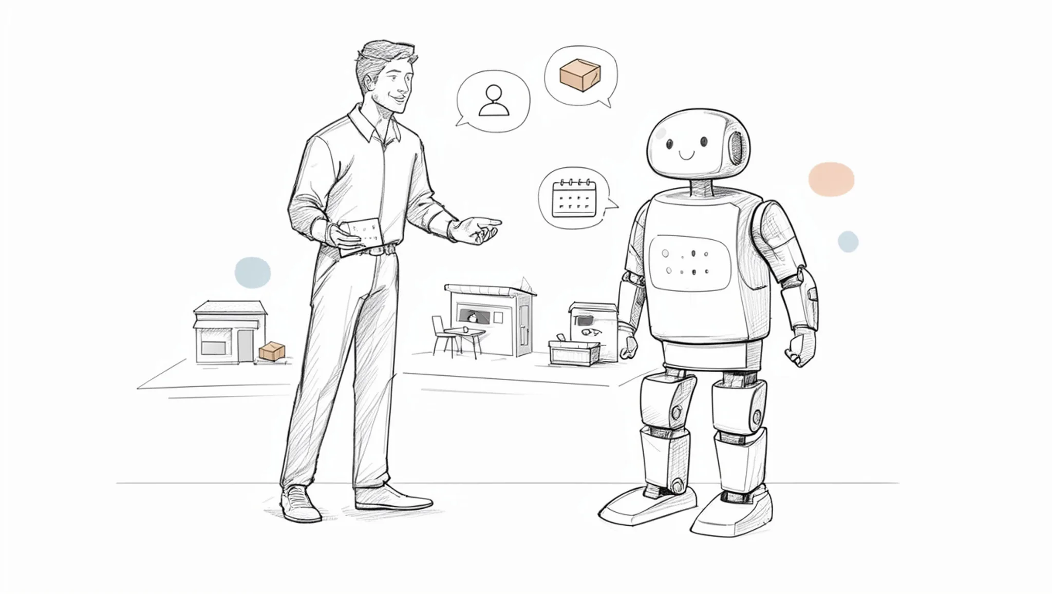 5 Eigenschappen van een chatbot expert die je mkb vooruithelpen visual summary
