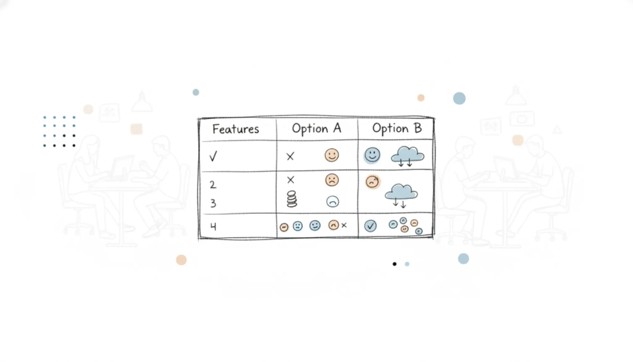 Comparison table