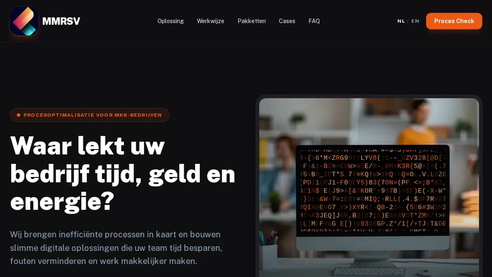 Screenshot of the MMRSV homepage, captured October 2026