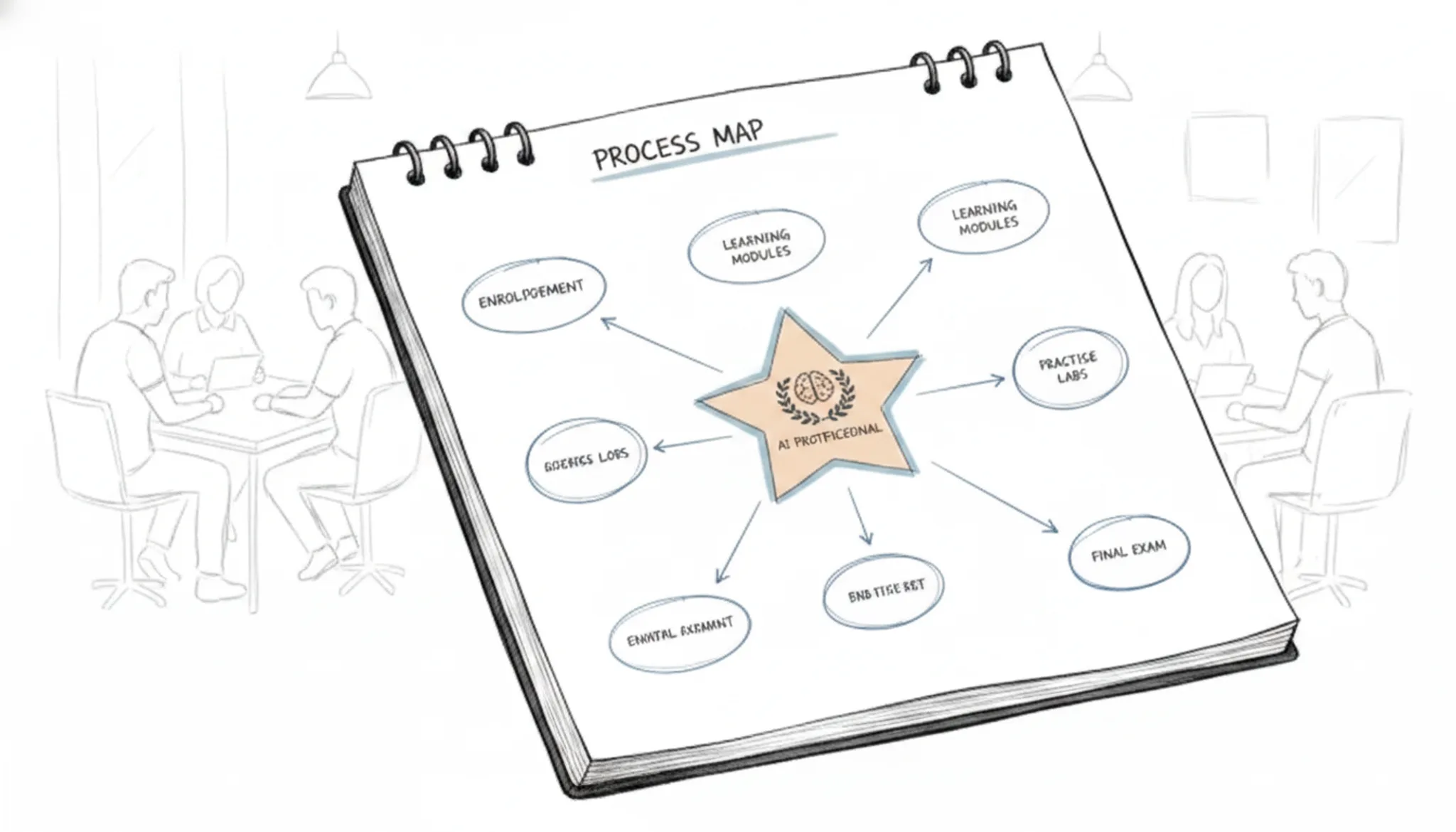 Hoe behaal je jouw KREATE Academy AI-certificering in 2026 visual summary
